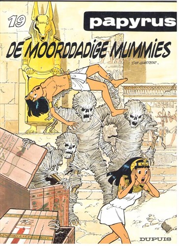 Papyrus 19 - Moorddadige mummies, Softcover, Eerste druk (1996) (Dupuis)