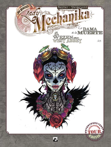 Lady Mechanika - Collector Pack 3 - Collector's pack - West Abbey/Dama de la Muerte, Sc+Gesigneerd, Lady Mechanika - Beurs/Tour-editie (Dark Dragon Books)