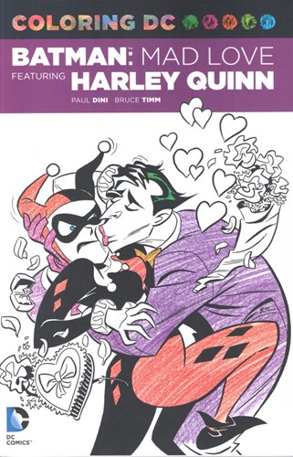 Coloring DC  - Batman: Mad Love feat. Harley Quinn, Softcover (DC Comics)