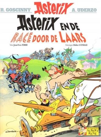 Asterix 37 - Race door de laars, Sc+puzzel, Asterix - 60 jaar - met puzzel (Hachette)