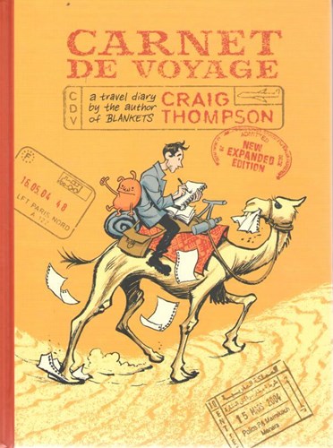 Craig Thompson  - Carnet de Voyage, Hardcover (Drawn and Quarterly publication)