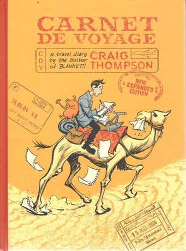 Craig Thompson - Collectie  - Carnet de Voyage, Hardcover (Drawn and Quarterly publication)