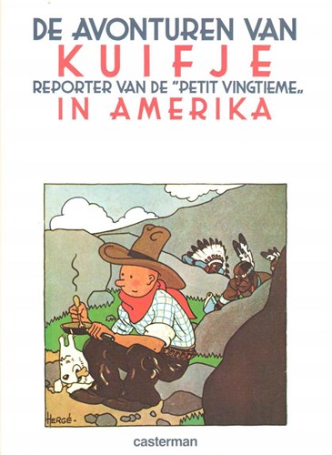 Kuifje 2 - Kuifje in Amerika, Softcover, Kuifje - 'facsimile' vooroorlogse softcovers (Casterman)