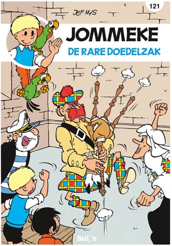 Jommeke 121 - De rare doedelzak, Softcover, Jommeke - Relook (Ballon)