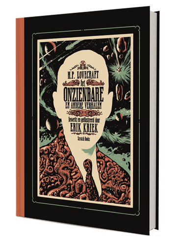 Erik Kriek - Collectie  - H.P. Lovecraft: Het onzienbare en andere verhalen, HC+Linnen rug (Scratch)