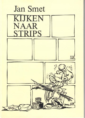 Jan Smet - Diversen  - Kijken naar strips, Hardcover (Brabantia Nostra)