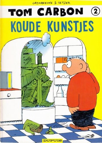 Tom Carbon 2 - Koude kunstjes, Softcover, Eerste druk (1992) (Dupuis)