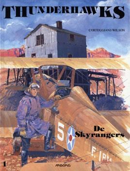Thunderhawks 1 - De sky-rangers, Hardcover, Eerste druk (1992) (Arboris)