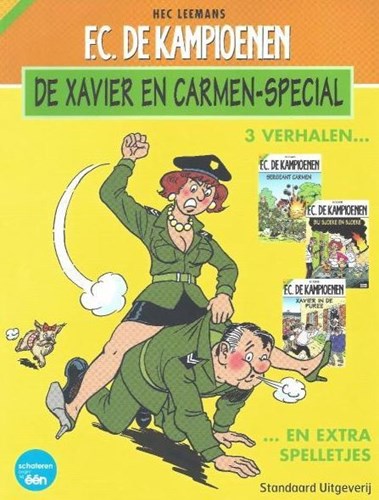 F.C. De Kampioenen - Specials  - De Xavier en Carmen-Special, Softcover (Standaard Uitgeverij)