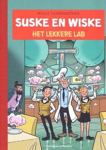 Suske en Wiske 349 - Het lekkere lab, Hc+linnen rug, Vierkleurenreeks - Luxe (Standaard Uitgeverij)