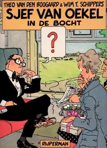 Sjef van Oekel  - Sjef van Oekel in de bocht, Hardcover, Eerste druk (1980) (Paul Rijperman)