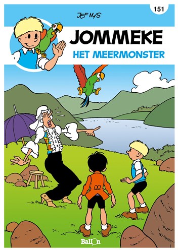 Jommeke 151 - Het meermonster, Softcover, Jommeke - Relook (Ballon)