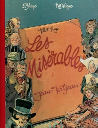 Les Miserables 1 - Jean Valjean, HC+Linnen rug (Farao / Talent)