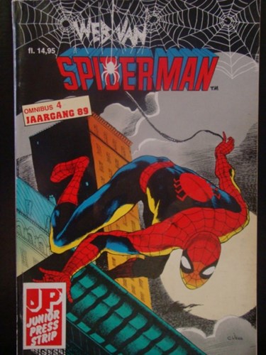 Web van Spiderman - Omnibus 4 - Web van Spiderman, Omnibus 4, Jaargang 1989, Softcover (Junior Press)