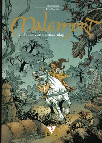 Collectie Millennium 6 / Malemort 1 - Het as van de maandag, Hc+Stofomslag (Blitz)