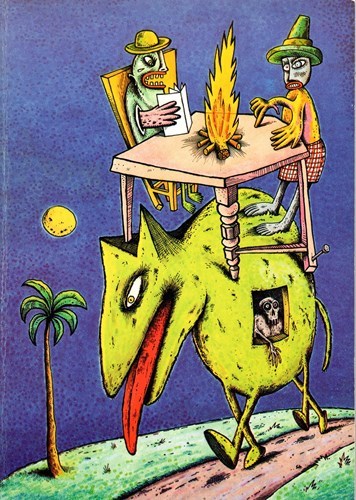 Paul Bodoni  - Twee Alfredo's op een Groene Prairiewolf, Softcover (Gezellig en Leuk (Windig + De Jong))
