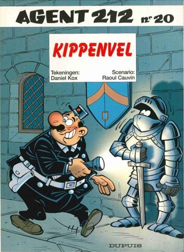 Agent 212 20 - Kippenvel, Softcover, Eerste druk (1999), Agent 212 - Oorspronkelijke cover (Dupuis)