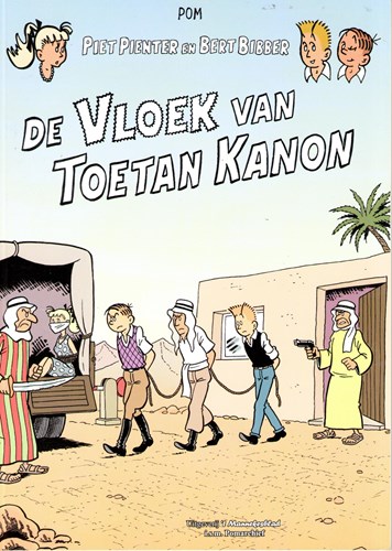Piet Pienter en Bert Bibber 17 - De vloek van Toetan Kanon, Softcover, Piet Pienter en Bert Bibber - Mannekesblad uitgaven (Mannekesblad)