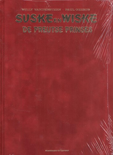 Suske en Wiske - Door... 4 - De preutse prinses, Luxe/Velours (Standaard Uitgeverij)