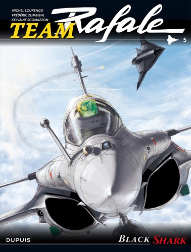 Team Rafale 5 - Black Shark, Hardcover (Dupuis)