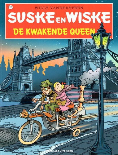 Suske en Wiske 313 - De kwakende Queen, Softcover, Vierkleurenreeks - Softcover (Standaard Uitgeverij)