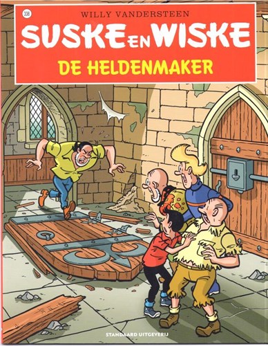 Suske en Wiske 338 - De heldenmaker, Softcover, Vierkleurenreeks - Softcover (Standaard Uitgeverij)