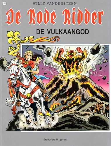Rode Ridder, de 203 - De vulkaangod, Softcover, Rode Ridder - Gekleurde reeks (Standaard Uitgeverij)