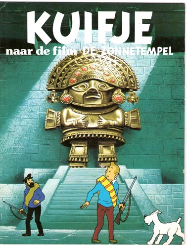 Kuifje - Filmboeken 4 - Kuifje naar de film De Zonnetempel, Softcover, Eerste druk (1976) (Wavery Productions)
