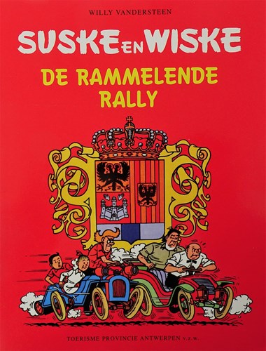 Suske en Wiske - Reclame  - De Rammelende Rally Tourisme Antwerpen, Softcover (Standaard Uitgeverij)