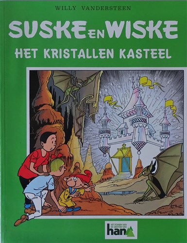 Suske en Wiske - Reclame editie  - Het kristallen kasteel - Grotten van Han editie, Softcover (Standaard Uitgeverij)