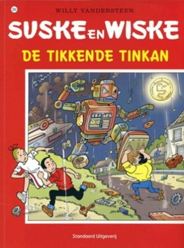 Suske en Wiske 294 - De tikkende tinkan, Softcover, Eerste druk (2007), Vierkleurenreeks - Softcover (Standaard Uitgeverij)