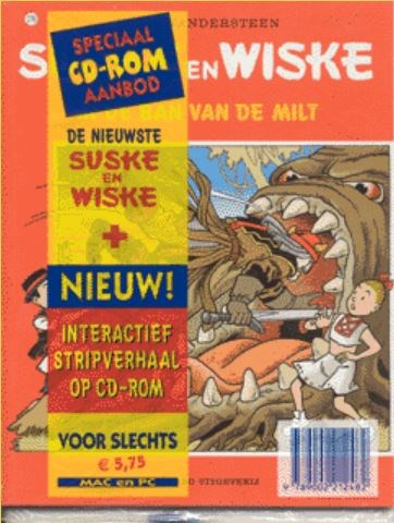 Suske en Wiske 276 - In de ban van de milt, SC+bijlage, Eerste druk (2002), Vierkleurenreeks - Softcover (Standaard Uitgeverij)