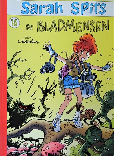 Sarah Spits (Dupuis) 16 - De bladmensen, Softcover, Eerste druk (2001) (Dupuis)