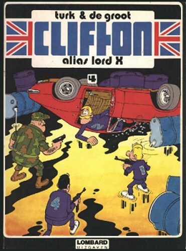Clifton 4 - Alias Lord X, Softcover, Eerste druk (1980) (Lombard)
