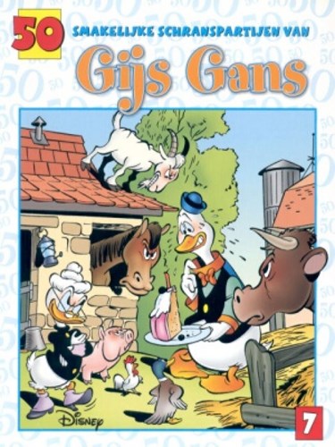 Donald Duck - 50 reeks 7 - 50 smakelijke schranspartijen van gijs gans, Softcover (Sanoma)