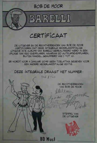 Barelli  - Barelli integraal (8 delen), Hardcover, Barelli - Lombard (BD Must)