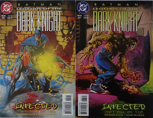 Batman - Legends of the Dark Knight 83+84 - Infected - Compleet verhaal, Issue (DC Comics)