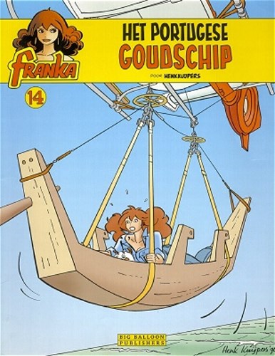 Franka 14 - Het Portugese goudschip, Softcover, Eerste druk (1996), Franka - Softcover (Big Balloon)