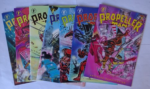 Propeller Man  - Deel 1-7 compleet, Softcover (Dark Horse Comics)