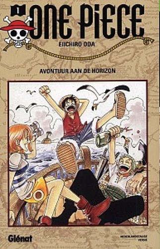 One Piece (NL) 1 - Avontuur aan de horizon, Softcover (Glénat)