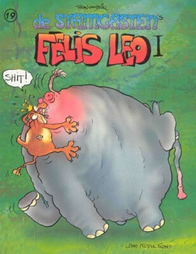 Stamgasten 19 - Felis Leo I, Softcover, Eerste druk (1992) (Land Productions)