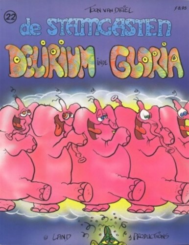 Stamgasten 22 - Delirium in de gloria, Softcover, Eerste druk (1992) (Land Productions)