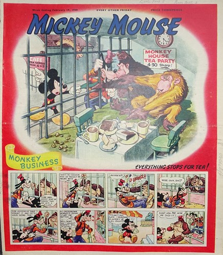 Mickey Mouse Weekly 478 - Monkey business, Softcover (Willbank Publications)