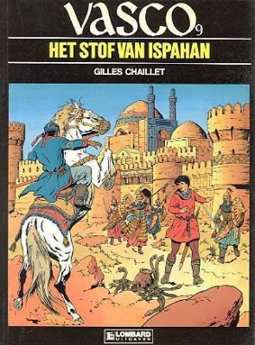 Vasco 9 - Het stof van Ispahan, Softcover, Eerste druk (1990) (Lombard)