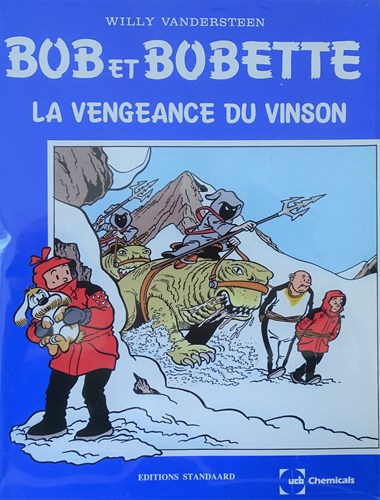 Suske en Wiske - Reclame  - La Vengeance du Vinson, Softcover (Standaard Uitgeverij)