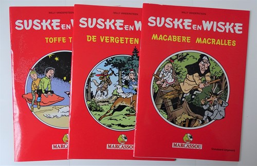 Suske en Wiske - Reclame  - Mcdonalds - 3 delen compleet, Softcover (Standaard Uitgeverij)