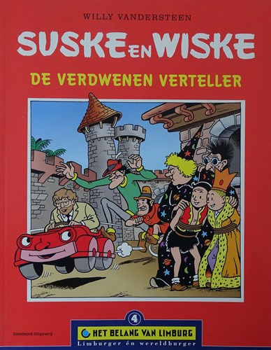 Suske en Wiske 277 - De verdwenen verteller, Softcover, Vierkleurenreeks - Softcover (Standaard Uitgeverij)