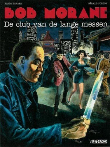 Bob Morane - Lefrancq  14 - De club van de lange messen, Softcover, Eerste druk (1996) (LeFrancq)