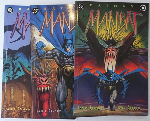 Batman  - Manbat - complete serie van 3 delen, Softcover (DC Comics)