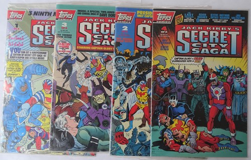 Jack Kirby's Secret City Saga  - Deel 1-4 compleet, Softcover (Topps comics)